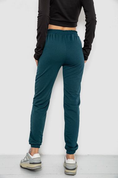 Спортивні штани жіночі, колір темно-зелений, 238R325 | Зображення 3