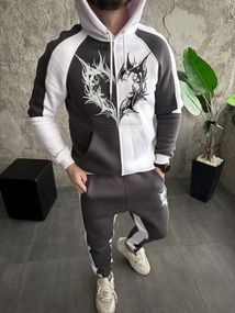 Спортивний костюм утеплений дтф