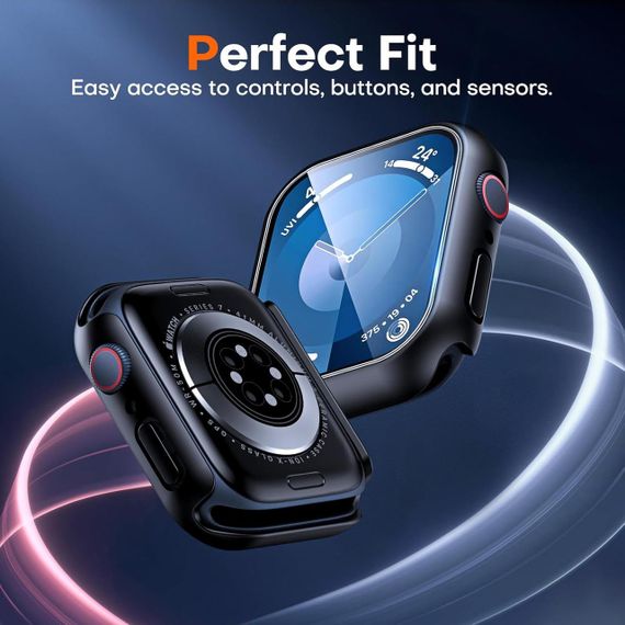 Захисний чохол для Apple Watch Series 9, Series 8,7 45 мм, [HD Clear] | Зображення 2