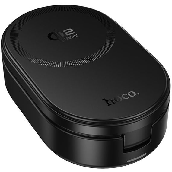 БЗП Hoco CQ23 Pole Qi2.2 3-in-1 Black | Зображення 5