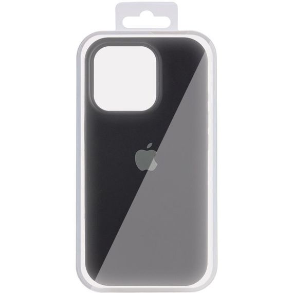 Чохол Silicone Case (AA) Logo with MagSafe для Apple iPhone 11 Pro (5.8") Чорний / Black | Зображення 1