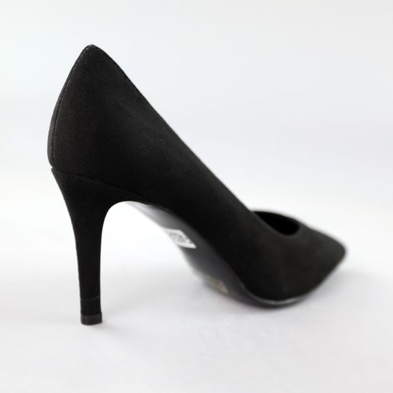 Туфлі човники жіночі 591616 Чорні 35 36 37 38 39 | Зображення 4