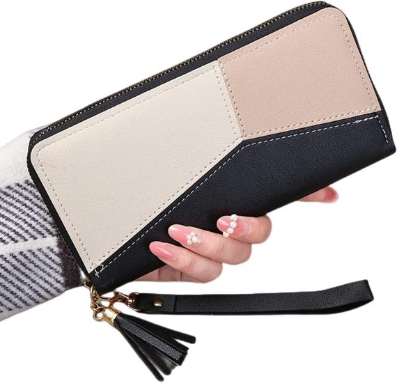 Женский клатч кошелек Primolux Lady Wallet портмоне - Black | Зображення 6