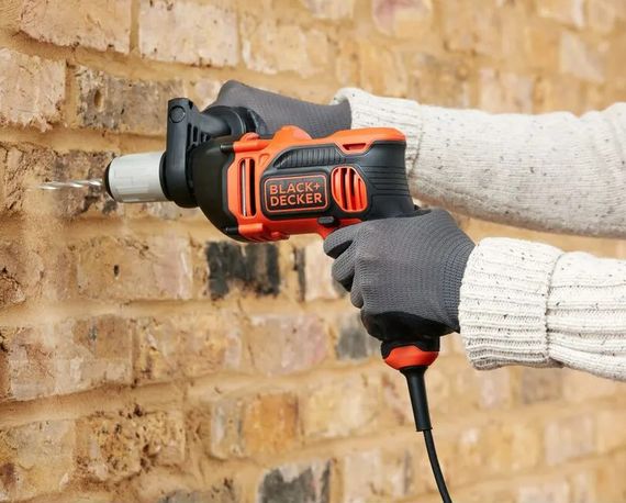 Дриль мережевий ударний Black&Decker BEH850 | Зображення 1