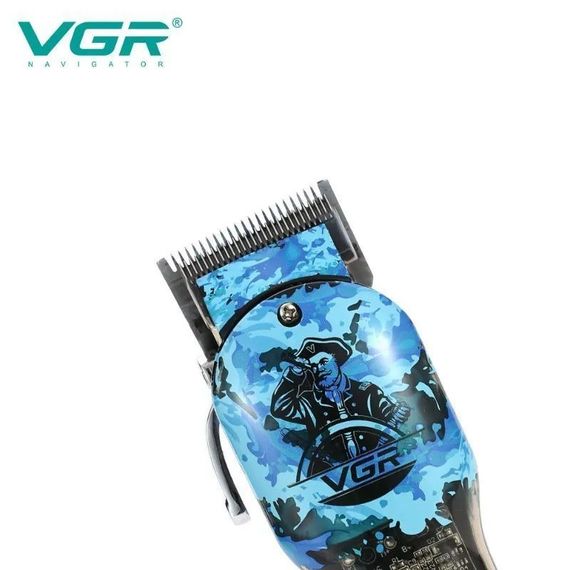 Машинка для стрижки волосся VGR V-685 бездротова, акумуляторна, професійна (45572-V-685_775) | Зображення 4