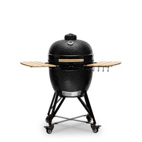Керамічний вугільний гриль Kamado Bono Grande Ø 59 см чорний TQ0023ALLIN Код: 013912