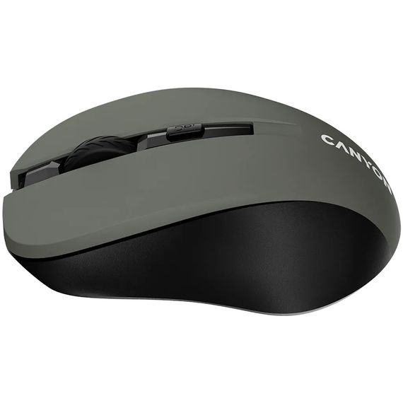 Мышь компьютерная безпроводная Canyon CNE-CMSW1G Gray серая | Зображення 3