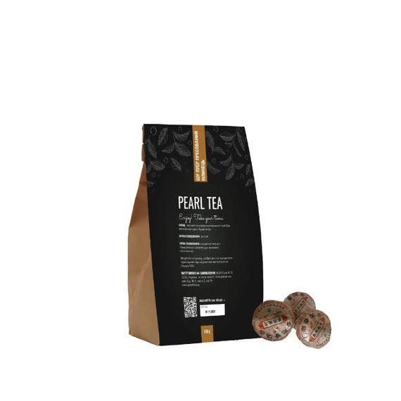Чай Шу Пуэр прессованный блинчик 100 г Pearl Tea
