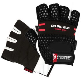 Рукавички для фітнесу Power System PS-2100 Basic EVO Black/Red Line XS