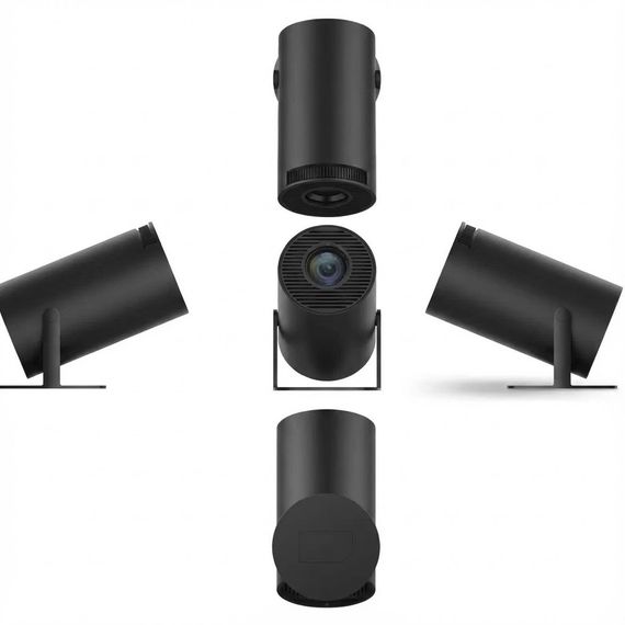 Портативный 4K UHD мини-проектор Magcubic HY300 Черный Android 12 С поддержкой Wi-Fi Bluetooth | Зображення 4