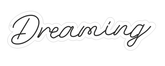 Неоновий світильник Dreaming 500х140 acr-n000113