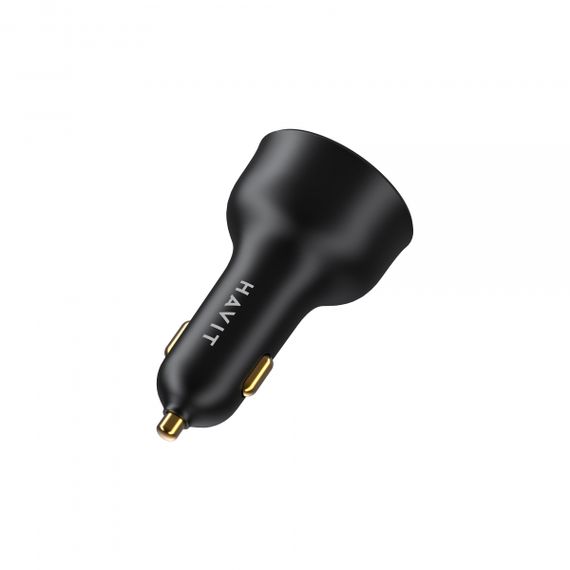 Автомобільний зарядний пристрій HAVIT HV-CC100W 100W USB+USB-C | Зображення 4
