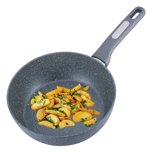 Сковорідка-сотейник d24*7,5см литий алюміній а/п Granite 4292GR KAMILLE | Зображення 1