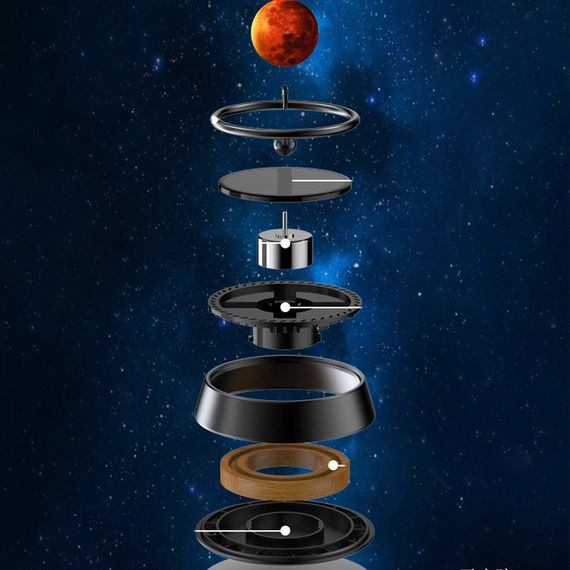 Ароматизатор/освіжувач повітря у машину Planet Earth Silver | Зображення 2