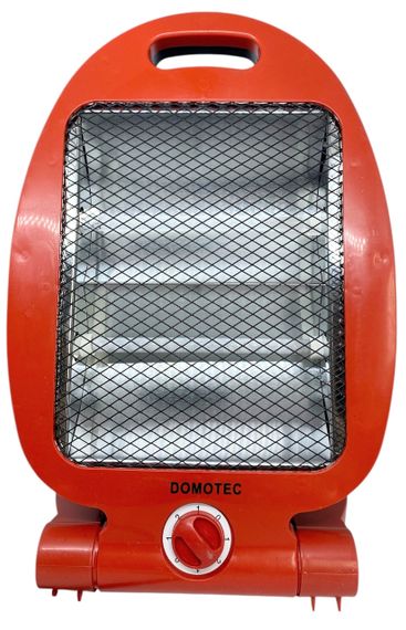 Обігрівач кварцовий інфрачервоний на дві лампи Domotec gr-90d червоний | Зображення 3