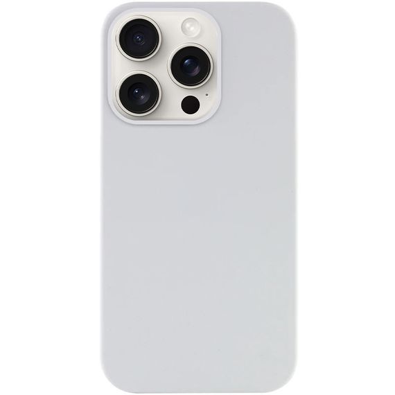 Чохол Silicone Case Full Protective (AA) NO LOGO для Apple iPhone 16 Pro Max (6.9") Білий / White