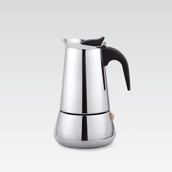 Кофеварка гейзерная из нержавеющей стали Maestro MR-1660-9, 450 мл на 9 чашек для эспрессо