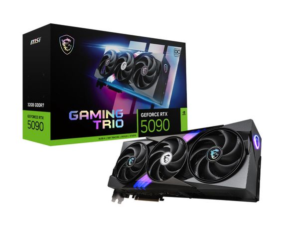 Видеокарта MSI GeForce RTX 5090 32GB GDDR7 GAMING TRIO OC 912-V530-014 | Зображення 3