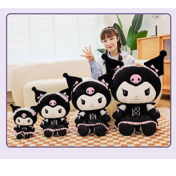 М'яка іграшка Куромі Hello Kitty 24 см, плюшева лялька Куромі для дівчаток | Зображення 2
