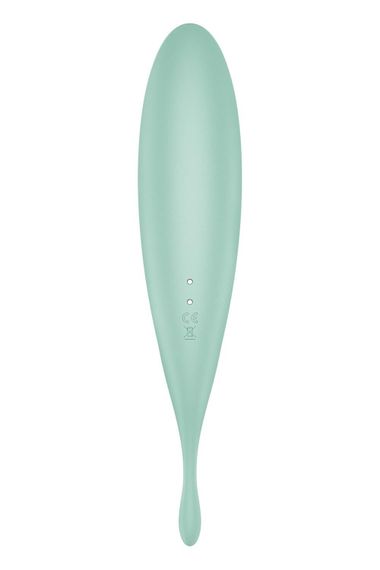 Смарт-вибратор для клитора с вакуумной стимуляцией Satisfyer Twirling Pro+ Mint | Зображення 4