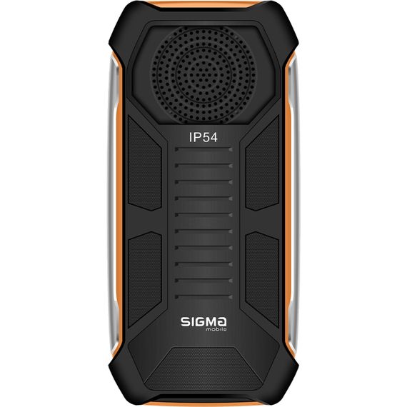 Мобільний телефон Sigma X-style 323 RAIN Black-Orange (4827798885727) | Зображення 4