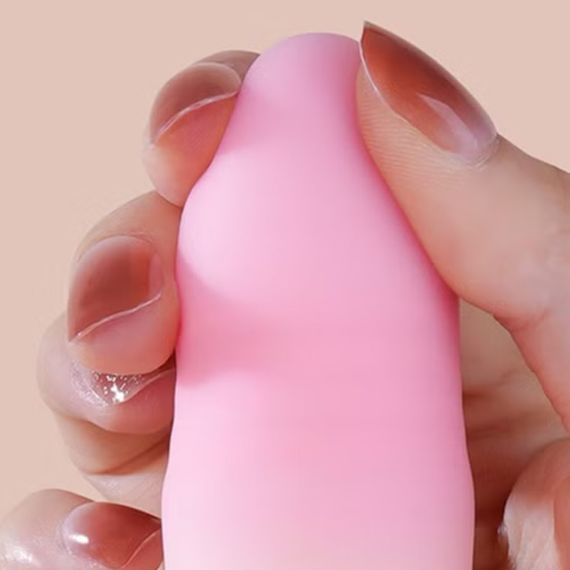 Виброяйцо с фрикциями Zemalia Tanmi + APP, градиент розовый Sex Aura | Зображення 4