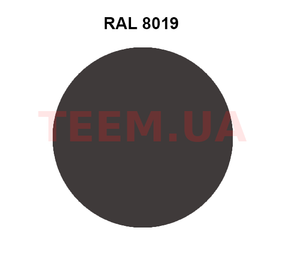 Заклепка алюмінієва 4х10 RAL8019 Сіро-коричневий (50шт)