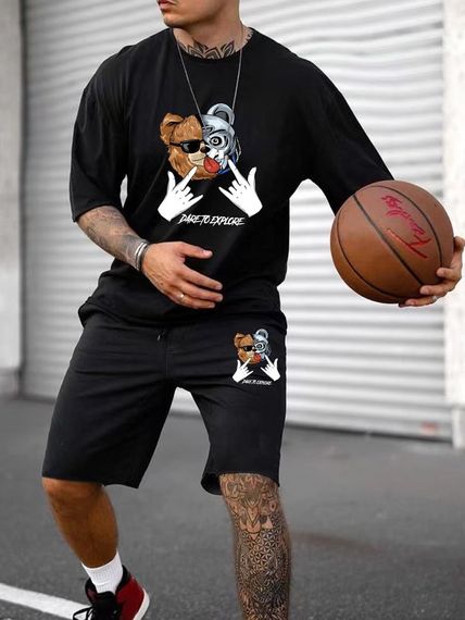 Комплект футболка та шорти ДТФ