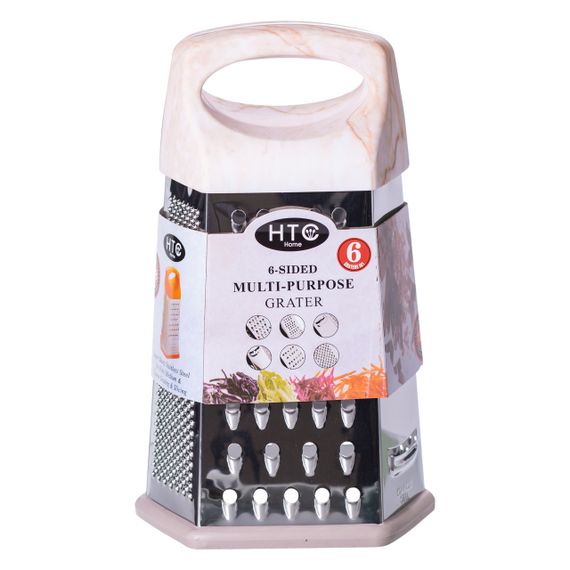 Терка шестигранна ручна для овочів і фруктів 14×12×24 (см) HP-8-7 | Зображення 6