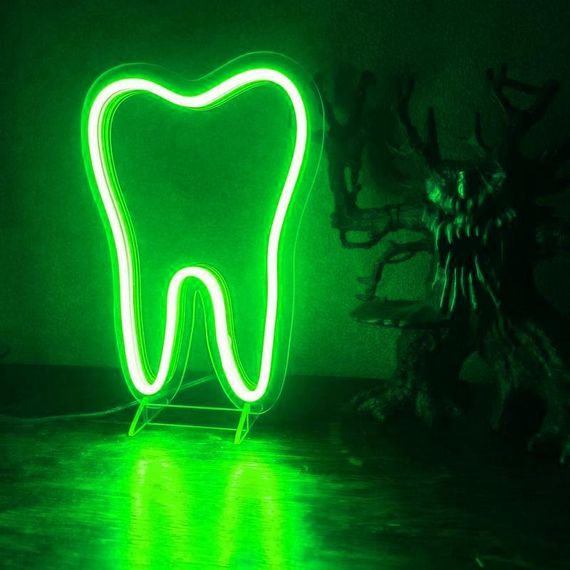 Неоновий світильник Зуб 230х325 acr-n000103 | Зображення 3