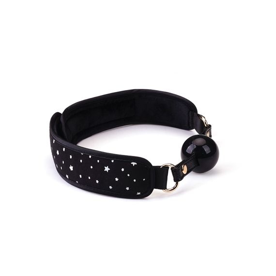 Набір Liebe Seele Stary Nights 7pcs Bondage Kit, фіксатори, нашийник з повідцем, кляп, флогер, маска | Зображення 2