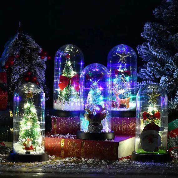 Світильник Ялинка в колбі з LED-освітленням XPRO (234575648_396) | Зображення 4