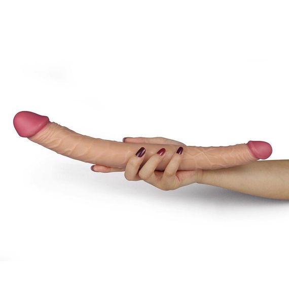 Двойной реалистичный фаллоимитатор DOUBLE DILDO Sex Aura | Зображення 3