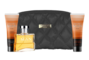 Набор Farmasi Shooter's Man парфюм 100 мл бальзам гель косметичка