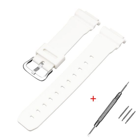 Ремінець для Casio G-Shock DW-6900 White SI