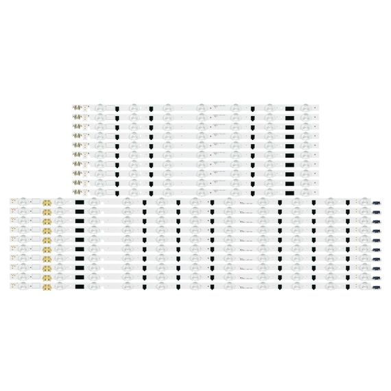 LED підсвітка Samsung TV 55" D2GE-550SCA-R3 D2GE-550SCB-R3 Samsung 2013SVS55F REV1.9 L11+R7 BN96-25312A 2шт.