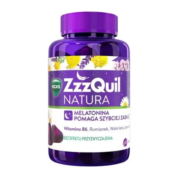 ZzzQuil Natura, мелатонін мелатонин желейки, смак лісових ягід | Зображення 1