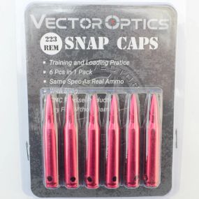 Фальш-патрон Vector Optics кал. 223 Rem 5,56x45 6 шт Фальшпатрон 5.56 Фальшпатрон 223