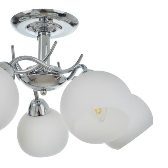 Люстра потолочная классическая в зал E27 40W CH (LK-650C/5) | Зображення 1