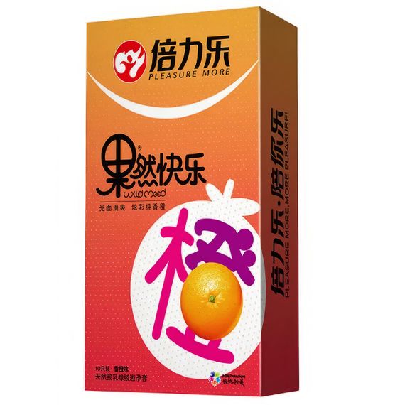 Презерватив Beilile Orange зі смаком апельсину 10 шт.