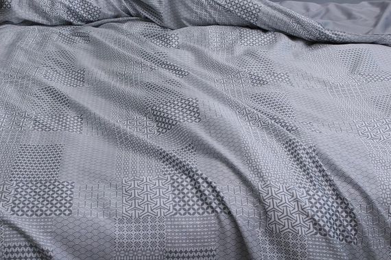 Комплект постільної білизни з компаньйоном ТМ PrimaTeks сатин мерсеризований євро PT-008 | Зображення 3