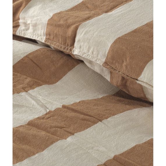 Постільна білизна Limasso Stonewashed Ligne Epaisse 200 х 220 см Mustard | Зображення 1