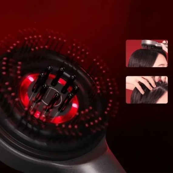 Массажер-гребешок для роста и улучшения состояния волос Massage and Nourish, массажная расческа для головы | Зображення 3