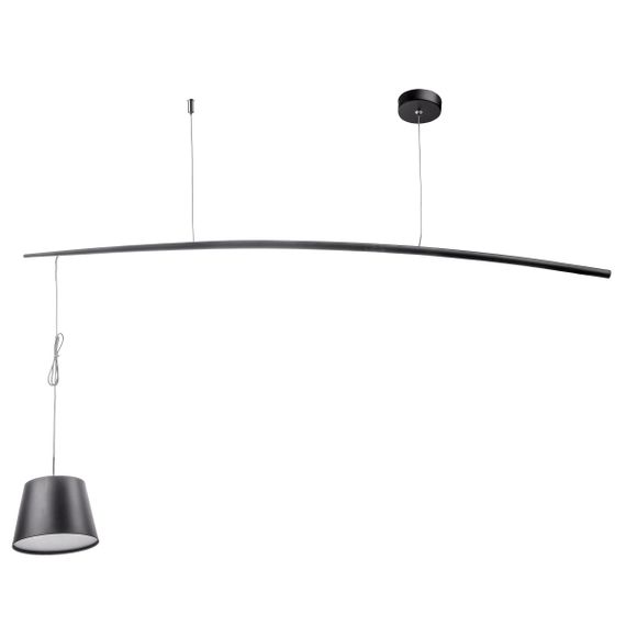 Люстра светодиодная подвесная 7W WW BK (BL-548S/1) | Зображення 1