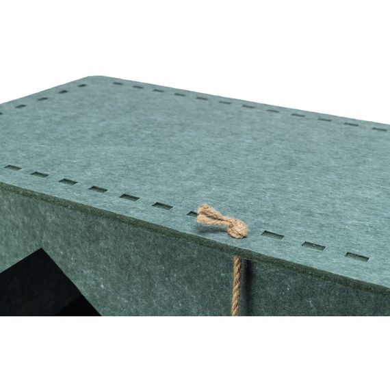 Будиночок Trixie Lene для котів фетр 54х30х35 см сірий | Зображення 2