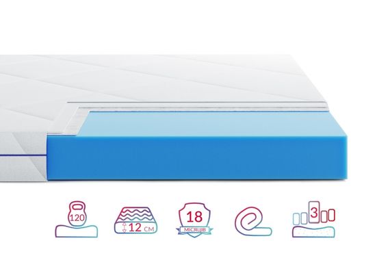 Матрац Highfoam Largo Opti Slim, розмір 120x200 см