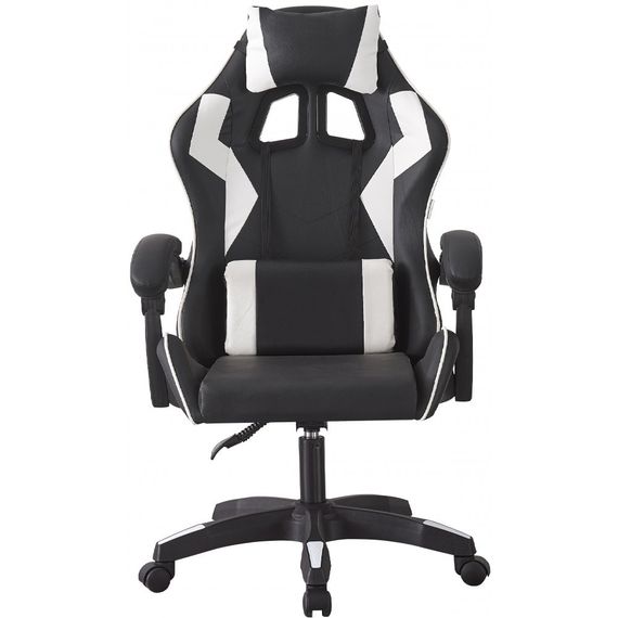 Кресло геймерское Bonro B-0519 белое игровое компьютерное 42400366 | Зображення 1