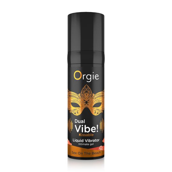 Рідкий вібратор коктейль Секс на пляжі DUAL VIBE!, 15 мл Orgie (Бразилія-Португалія) | Зображення 3