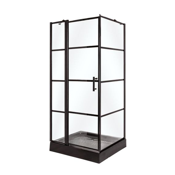 Душова кабіна INSANA Patricia 100x80x215 дрібний піддон 15 см | Зображення 1