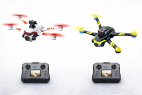 XKJ K15MAX Бездротовий дрон з екранним пультом дистанційного керування FPV-камерою, оптичним позиціонуванням та системою керування